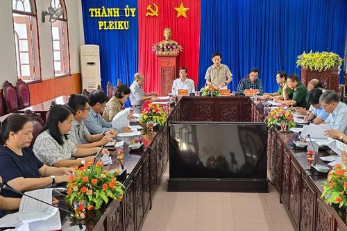 Lễ kỷ niệm 70 năm thành lập Đảng bộ TP. Pleiku diễn ra vào ngày 12-9