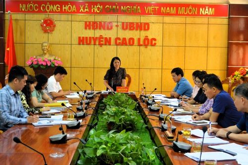 Khảo sát tình hình, kết quả thực hiện Đề án Phát triển du lịch tỉnh Lạng Sơn đến năm 2030, giai đoạn 2022 – 2025 tại huyện Cao Lộc