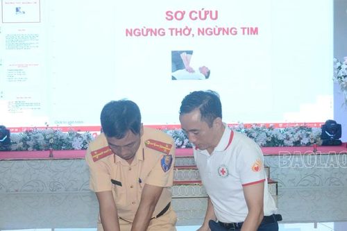 Nâng cao kiến thức, kỹ năng sơ - cấp cứu khi xảy ra tai nạn giao thông