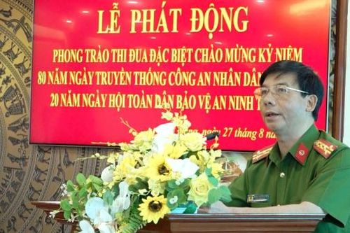 Công an Lâm Đồng phát động phong trào thi đua đặc biệt chào mừng kỷ niệm 80 năm Ngày truyền thống