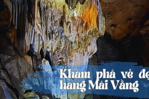 Khám phá vẻ đẹp hang Mái Vằng