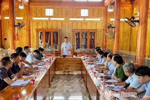 Ban Dân vận Trung ương khảo sát công tác dân vận tại huyện Lâm Bình