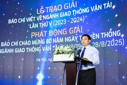 Tổng giải thưởng Giải báo chí chào mừng 80 năm ngành Giao thông Vận tải lên tới 1,1 tỷ đồng