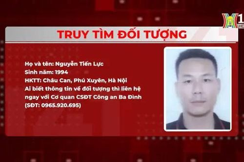 Truy tìm đối tượng trong vụ trộm cắp tài sản