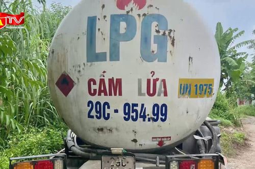 Xóa ổ san chiết gas 'lậu' ở ven sông