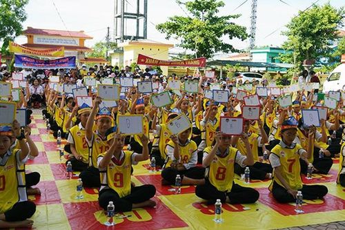 'Cùng em phòng, chống thiên tai, kiến tạo tương lai bền vững'
