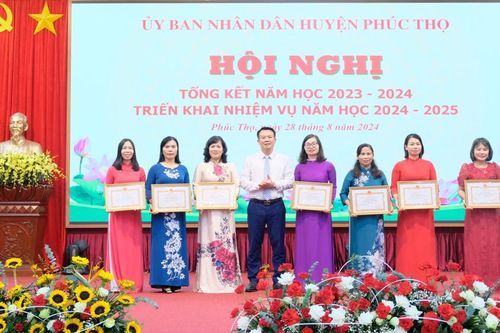 Huyện Phúc Thọ tiếp tục duy trì đạt chuẩn phổ cập giáo dục các cấp