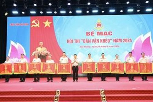 Bế mạc Hội thi Dân vận khéo Quân chủng Hải quân năm 2024