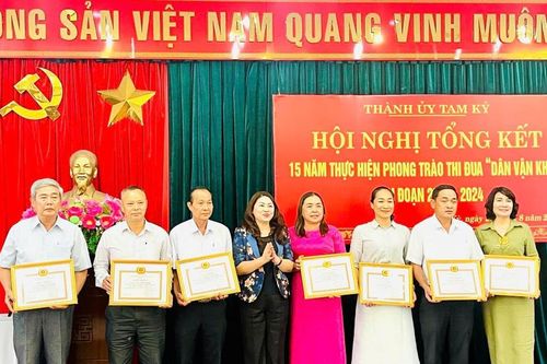 Tam Kỳ xây dựng 1.192 mô hình 'Dân vận khéo' giai đoạn 2009 - 2024