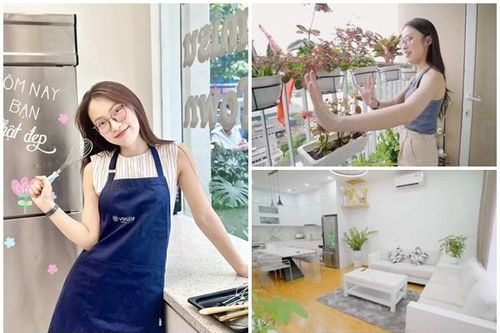 Bên trong căn hộ 100m2 tối giản nhưng cực xinh của MC Khánh Vy