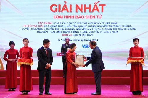 Trao Giải báo chí vì sự nghiệp Văn hóa Thể thao và Du lịch lần 2