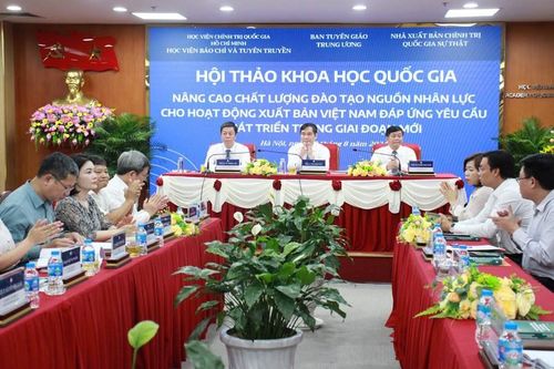 Đào tạo nhân lực xuất bản còn chậm, chưa theo kịp thực tiễn