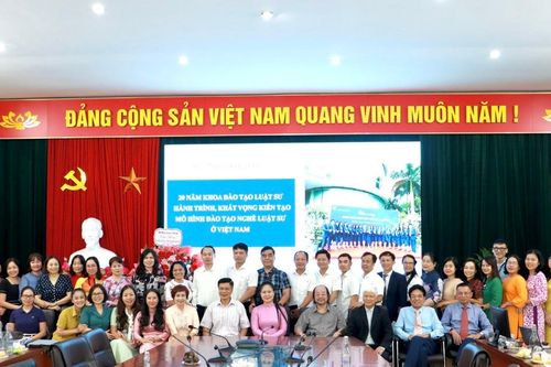 Khoa Đào tạo Luật sư, Học viện Tư pháp: 20 năm xây dựng và phát triển