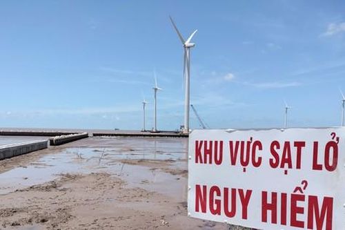 Bạc Liêu lệnh khẩn cấp xử lý sạt lở đê biển Đông