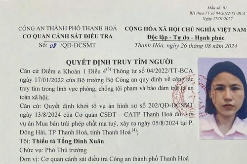 Truy tìm đối tượng có liên quan tới vụ án ma túy