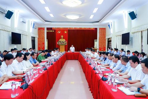 Ban Thường vụ Tỉnh ủy Nghệ An họp phiên thường kỳ tháng 8/2024
