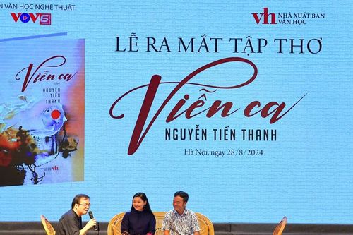 Nhà thơ Nguyễn Tiến Thanh suy tưởng về phương trời viễn mộng trong tập thơ mới