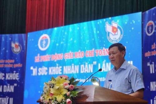 Phát động Giải Báo chí toàn quốc 'Vì sức khỏe nhân dân' lần thứ II năm 2024