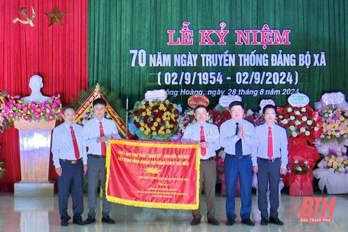 Đảng bộ xã Đông Hoàng (Đông Sơn) kỷ niệm 70 năm ngày thành lập