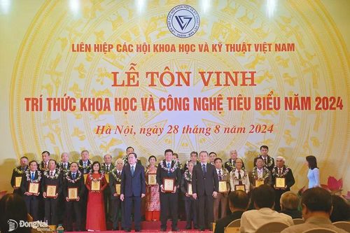 135 trí thức khoa học và công nghệ tiêu biểu được tôn vinh