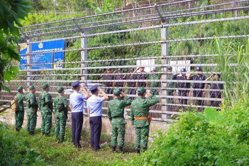 Tuần tra liên hợp chấp pháp trên biên giới tháng 8 năm 2024