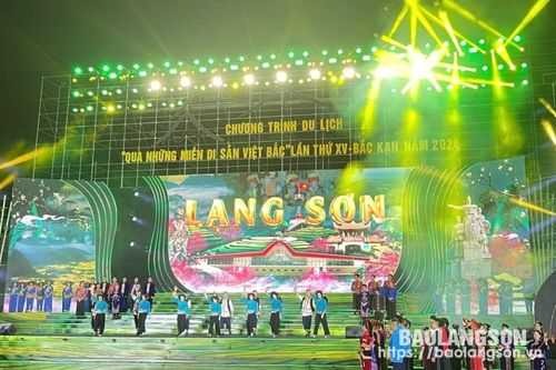 Lạng Sơn tham gia Chương trình du lịch 'Qua những miền di sản Việt Bắc' lần thứ XV
