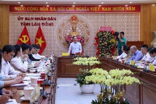 Chủ tịch UBND tỉnh Lâm Đồng Trần Hồng Thái yêu cầu nỗ lực giải quyết tất cả các tồn đọng