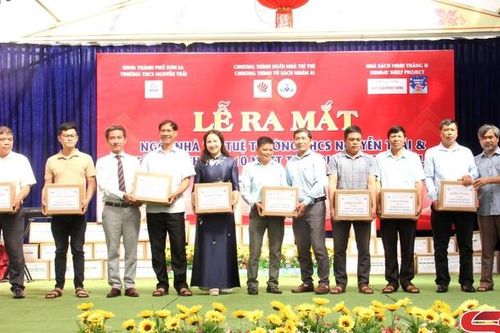 Ra mắt 'Ngôi nhà trí tuệ' Trường THCS Nguyễn Trãi