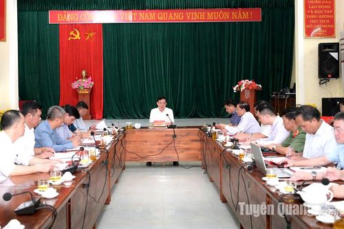 Khảo sát công tác dân vận tại huyện Hàm Yên