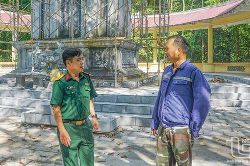 Dự án tu bổ địa điểm thành lập Đội Cứu quốc quân II: Hoàn thành 90% khối lượng thi công