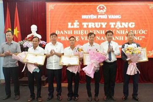 Truy tặng danh hiệu 'Bà mẹ Việt Nam Anh hùng'
