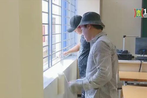 Chuẩn bị cơ sở vật chất cho năm học mới