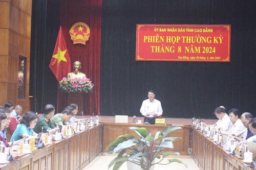 UBND tỉnh họp phiên thường kỳ tháng 8