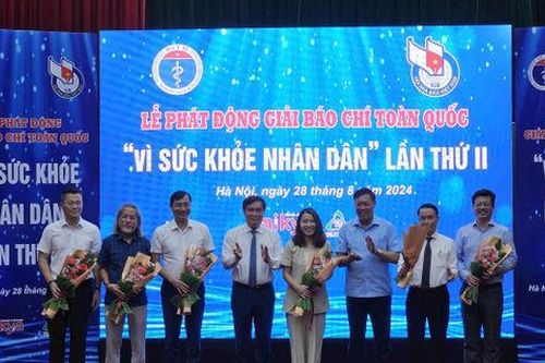 Phát động Giải Báo chí toàn quốc 'Vì sức khỏe nhân dân' lần thứ II