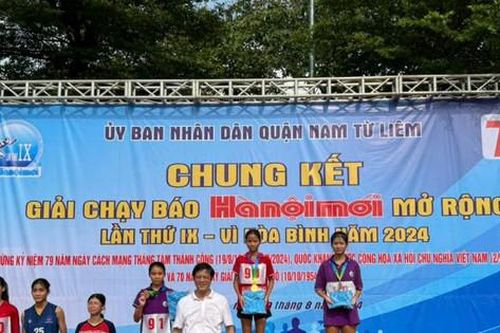 Quận Nam Từ Liêm: Hơn 1.000 VĐV tham gia chung kết Giải chạy Báo Hànôịmới lần thứ 49