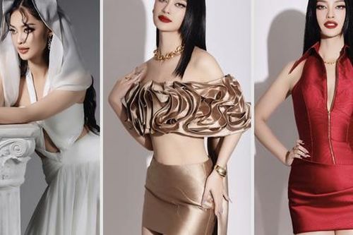 Hoa hậu Nông Thúy Hằng 'lột xác' khó nhận ra sau khi Nam tiến