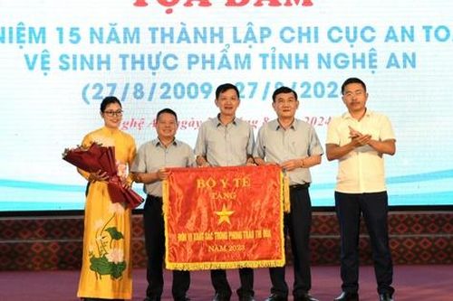 Chi cục An toàn vệ sinh thực phẩm tỉnh Nghệ An tọa đàm kỷ niệm 15 năm thành lập