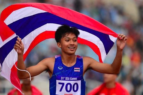 'Thần đồng' điền kinh Thái Lan giành huy chương lịch sử