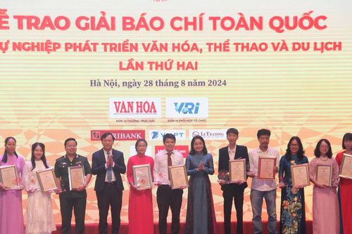 Báo Đại Đoàn Kết đạt Giải Báo chí toàn quốc 'Vì sự nghiệp phát triển Văn hóa, Thể thao và Du lịch' lần thứ hai