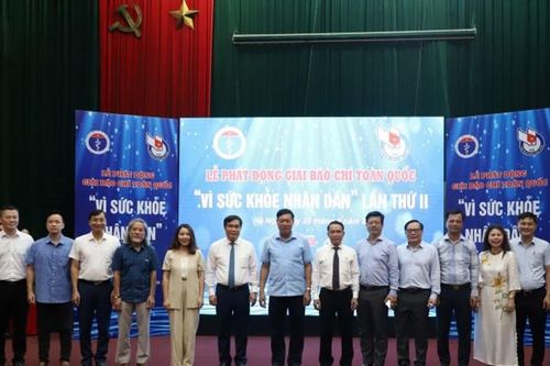 Phát động Giải báo chí toàn quốc 'Vì sức khỏe nhân dân' lần thứ II năm 2024
