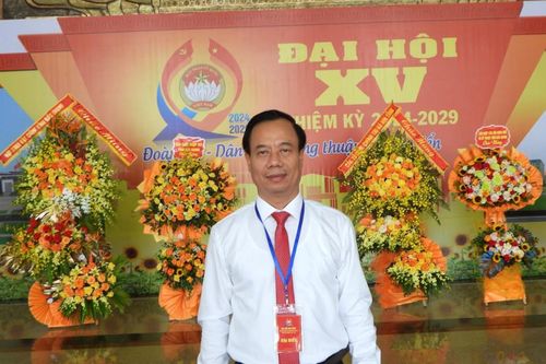Ông Đinh Đức Cảnh giữ chức Chủ tịch Ủy ban MTTQ tỉnh Bắc Giang khóa XV