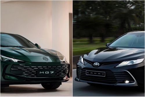 Rẻ hơn gần 390 triệu, MG7 có cửa cạnh tranh với Toyota Camry?