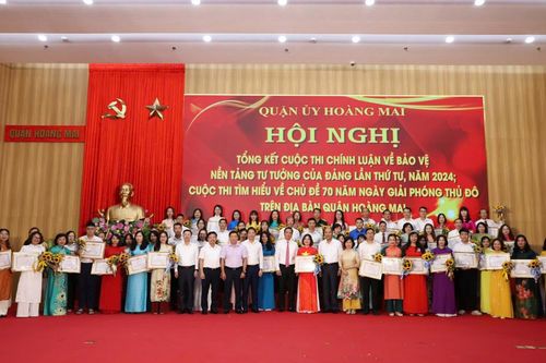 Hơn 64 ngàn người dân Hoàng Mai tham gia 2 cuộc thi chính luận