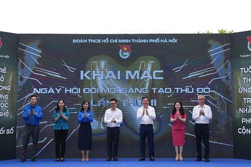 Khai mạc Ngày hội Đổi mới sáng tạo Thủ đô lần thứ 2