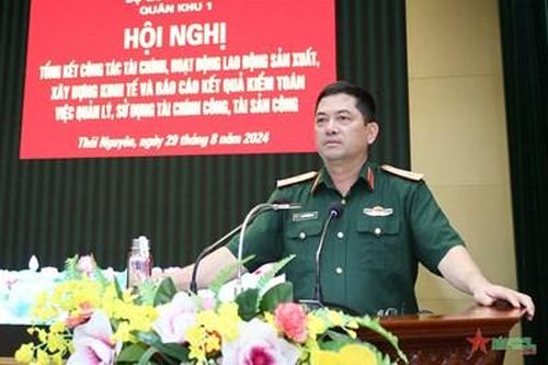 Quân khu 1 tổng kết một số nội dung về công tác tài chính