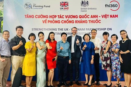 Anh tiếp tục đồng hành với Việt Nam trong phòng chống kháng thuốc