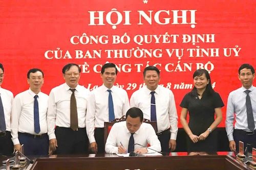Ông Nguyễn Đức Thành giữ chức Trưởng ban Tổ chức Tỉnh ủy Sơn La