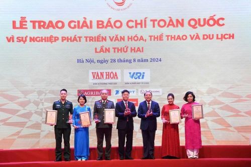 Giải Báo chí toàn quốc 'Vì sự nghiệp phát triển Văn hóa, Thể thao và Du lịch' lần thứ II vinh danh 94 tác phẩm xuất sắc nhất