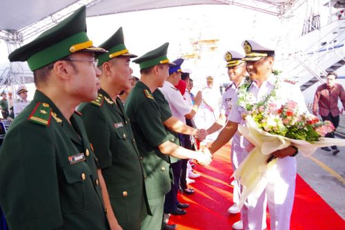 BĐBP Hải Phòng bảo đảm an ninh, an toàn cho Tàu hải quân Indonesia thăm xã giao thành phố Hải Phòng