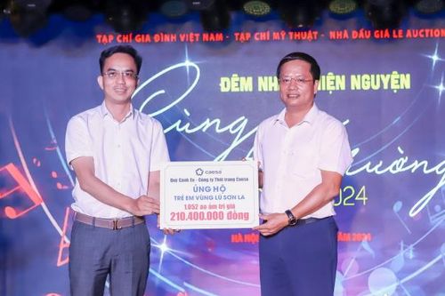Xúc động đêm nhạc thiện nguyện 'Cùng em đến trường' Sơn La 2024